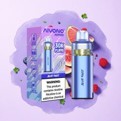 aivono aim aipod 30000 прозрачен вейп с двойна мрежа на едро купува на едро 15 ml предварително напълнено устройство с регулируем въздушен поток, акумулаторно устройство за еднократна употреба