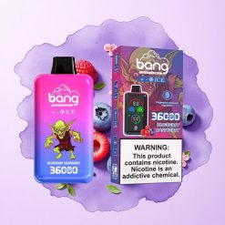 bang 36000 power fingerprint dual mesh vape купува на едро с LED дисплей тип c бързо зареждане и капацитет от 40 ml до 36000 впръсквания в 12 вкуса и 0 2 3 5 опции за никотин