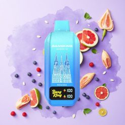 bang king city dsk044 50000 впръсквания 45 ml 650 mah мрежеста бобина LCD дисплей vape купуване на едро на едро
